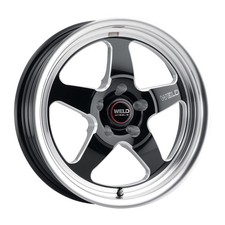 Weld Racing Wheels Ventura Drag 17x10 +38 Black Milled 5x139.7 5x5.5 (QTY 1) picture