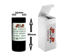59-71 uF MFD 220-250V 250 Vac High Quality Motor Start Capacitor Round HVAC picture