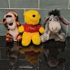 Set of 3 Vintage Sears Disney Winnie the Pooh Tigger and Eeyore Plushies 6