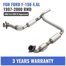 For Ford F150 F-150 4.6L 1997-2000 RWD Y Pipe LH & RH Catalytic Converter Set picture