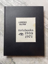 Lawrence Halprin Notebooks 1959 1971 MIT Press HC  VTG 1972 picture