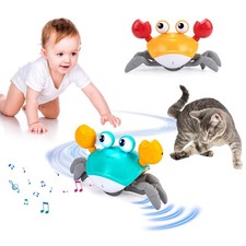 Dancing Crab Run Away Toys Baby Crawling Escape Crabs Toys Kids Electronic Toys picture