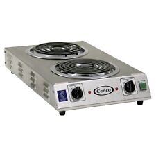 Cadco CDR-2TFB Electric Countertop Hotplate picture