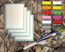 1 Dozen Arrow Wraps - Vinyl, choose size and color picture