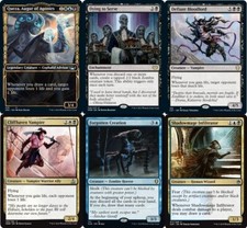 MTG Commander EDH Queza, Augur of Agonies 100 Cards Custom Deck - NM picture