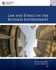 Law and Ethics in the Business Environment (Cengage Learning Legal Studie - GOOD picture