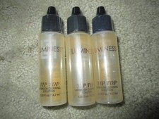 3 NEW Sealed Luminess Tip Top Airbrush Makeup Airbrush Cleaning Solution .50oz picture