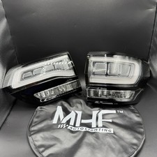 Jeep Grand Cherokee Clear LED Tail lamps 2014-2021 CLEAR DRL picture