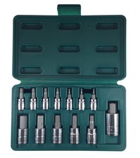 ATD 13 Pc. Tamper-Resistant Metric HEX Bit Socket Set #13795 picture