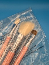 Sigma Beauty Pink Handle Makeup Brush Set - 3 Piece Blending, Contour, and Shady picture
