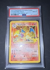 Charizard 4/102 Celebrations: Classic Collection Holo PSA 8  picture