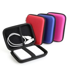 Travel Hard Shell Carrying Case Small Storage Pouch for Earphones Charger Cable picture