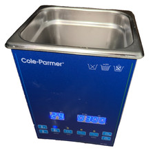 NEW Cole-Parmer UC-200 Ultrasonic Cleaner 2L Digital Heat Timer 230V No Lid picture