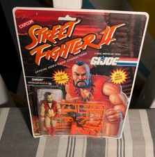 VINTAGE GI JOE  1993 ZANGIEF   Street Fighter 2 ~ MOC   READ arah 3.75