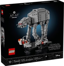 LEGO Star Wars AT-AT Walker Building Set with Rebel Snowspeeder, Display Stand, picture