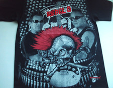 REBEL'D PUNK SHIRT,ROCK URBANO EL TRI SINDROME ESPECIMEN VOMITO NUCLEAR GARROBOS picture