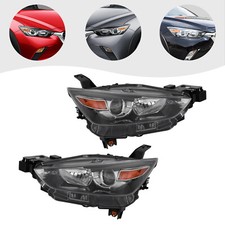 For 2016-2022 Mazda CX-3 Headlight Halogen Headlamps w/o LED DRL Left&Right Pair picture