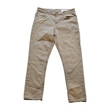 The Perfect Jean NYC Pants Mens 36x30  Denkhaki Dark Khaki Slim Stretch Comfort picture