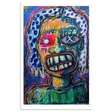 TIME IS A MEDIUM. | Matte Paper PRINT of an Original Painting by Matt Scalf picture
