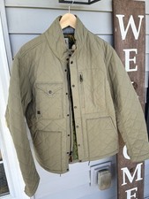 Relwen Jacket Men Medium Quilted Insulated Tanker Olive Green Huckberry New NWT picture