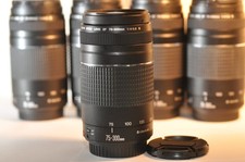 Canon EF 75-300mm f/4-5.6 III lens NICE for EOS A2 650 Elan T8 T7 90D 80D 5D SL picture
