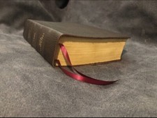 the geneva bible 1560 leather Brown Genuine Leather With Reformer Notes picture