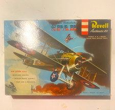 Revell Capt. Eddie Rickenbacker's SPAD Airplane Kit 1:28 Plastic H-256 picture