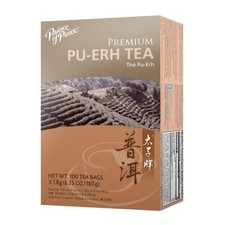 Premium Pu-erh Tea, 100 Tea Bags Each Box -Prince of Peace picture