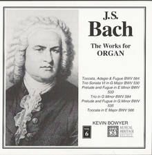 Johann Sebastian Bach, Kevin Bowyer - The Works For Organ Vol 6 (CD) (Near Mint picture