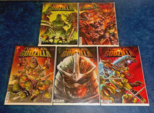 GODZILLA TEENAGE MUTANT NINJA TURTLES 1 2 3 4 5 1st print set IDW COMICS 2026 NM picture