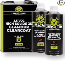 LiME LiNE 2K High Solids Gloss Clearcoat Kit - 2:1 Mix Ratio - 1.5 Gallon Kit picture
