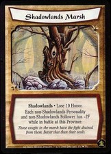 Shadowlands Marsh - Gold Edition - Legend of the Five Rings CCG picture