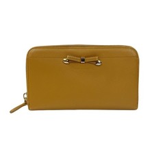Authentic Pre-Owned Prada Cross-Grain Calfskin Full-Zip Long Wallet. picture