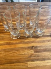 La Rochere Artois Glasses Set Of 6-11 oz Footed Water Tea Glasses France picture