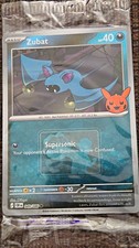 Zubat + Golbat + Crobat Pokeween Op Promo Card Pack 2026 Reverse Holo Stamped picture