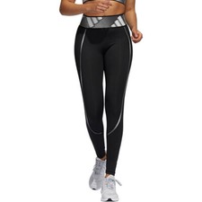 ADIDAS Techfit Adilife Training Tights sz L Large Black White GR8031 picture