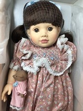 18” Vinyl Applause Dolls By Pauline “Jannel” Brunette Baby Girl Doll NRFB picture