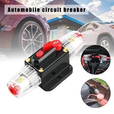 Car Circuit Breaker 20-150A Trip Switch, DC Inline Fuse Holder for Marine Solar picture