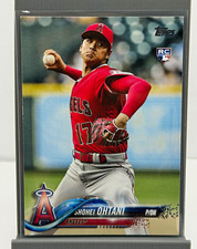 Topps 2018 Update Shohei Ohtani Rookie #US1 Pitching Red Jersey Angels picture