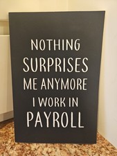 Payroll Humor Lined Journal Notebook Funny Coworker Novelty Gag Gift Paper Back picture