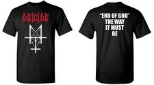 DEICIDE cd lgo TRIFIXION END OF GOD WAY IT MUST BE Official SHIRT MED New legion picture