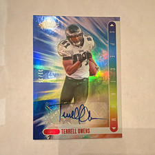 2024 Panini Absolute Football Terrell Owens Spectrum Signatures Auto #SS-TOS /35 picture