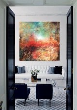 Original Fine Art Painting Oil , Framed 🖌️🎨 Argentina  picture