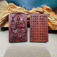 Taoist Amulet Lightning-struck Jujube Wood Token Taiyi Tianzun Mantra Pendant picture