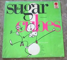 The Sugarcubes Life's Too Good 1988 LP Vinyl NM- Original In Shrink 60801 Bjork picture