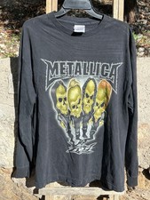 VTG Y2K 2003 Metallica Ghouls Long Sleeve T-Shirt - Size XL picture
