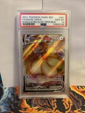 Pokémon TCG Eevee VMAX SWSH087 SWSH Promo Cards Holo EN 2021 PSA 10 picture