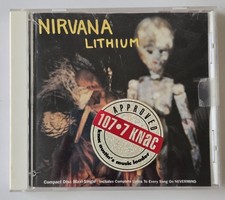 Nirvana Lithium CD Maxi-Single 1992 DGC DGCDM-21815 KNAC Sticker Complete picture