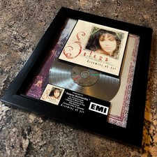 Selena Quintanilla ( Dreaming Of You ) Platinum Music Award Vinyl LP Record CD picture