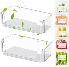 (2 PACK) UPGRADED DA97-20988A Refrigerator Door Bin Shelf Replacement for Samsun picture